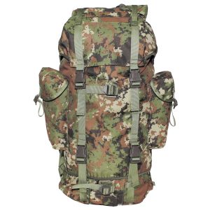 Zaino Militare tipo Combat vegetato da 65 litri