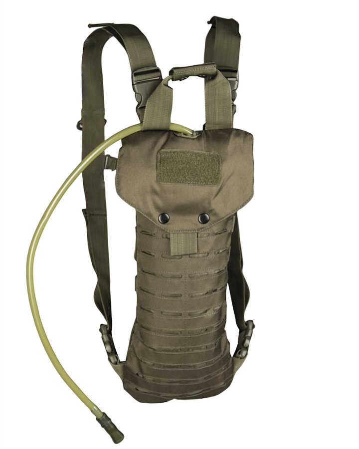 Zainetto Idropack lasercut verde 2.5litri Mil-Tec
