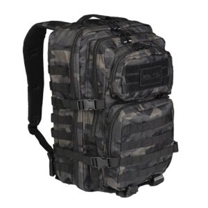 Zaino Militare Assault MIL-TEC da 50 litri mimetico dark camo