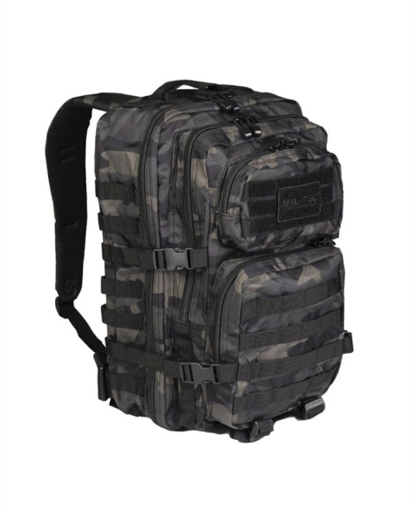Zaino Militare Assault MIL-TEC da 50 litri mimetico dark camo