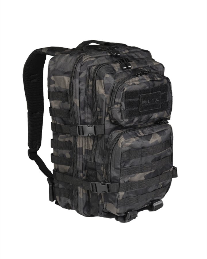 Zaino Militare Assault MIL-TEC da 50 litri mimetico dark camo