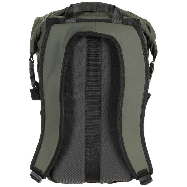 Zainetto MFH Dry Pak 18 lt impermeabile di colore verde