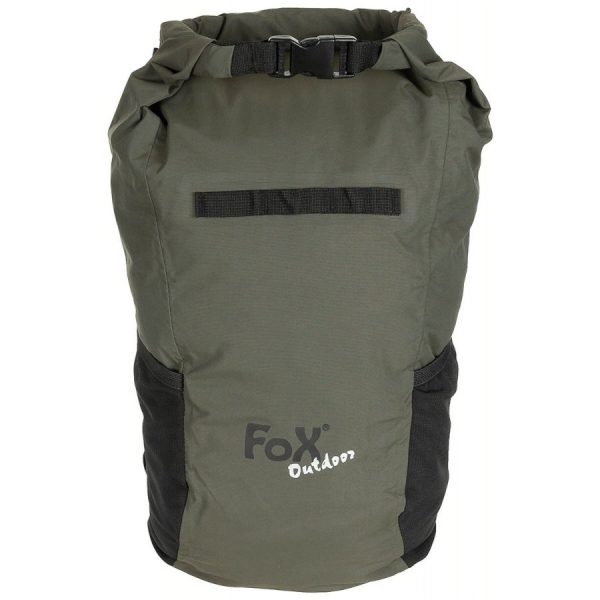 Zainetto MFH Dry Pak 18 lt impermeabile di colore verde