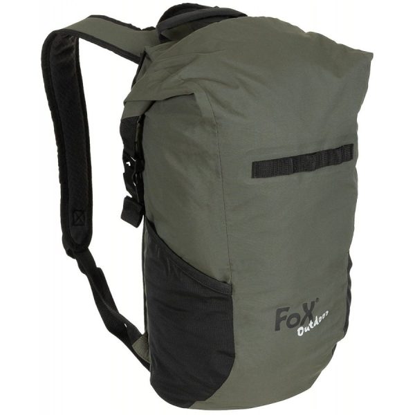 Zainetto MFH Dry Pak 18 lt impermeabile di colore verde