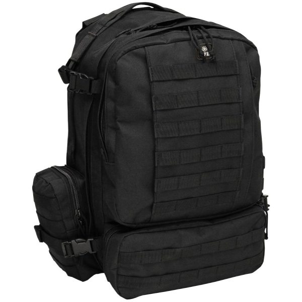 Zaino Tattico Militare italiano by MFH da 65 litri nero