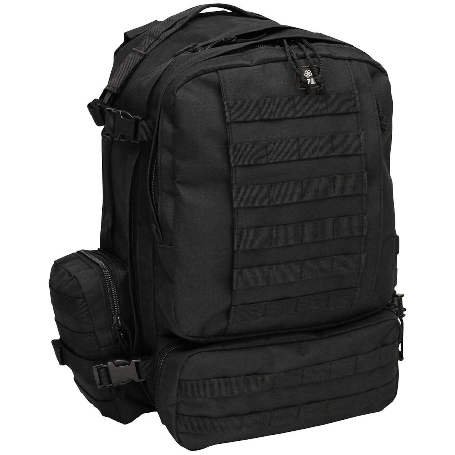 Zaino Tattico Militare italiano by MFH da 65 litri nero