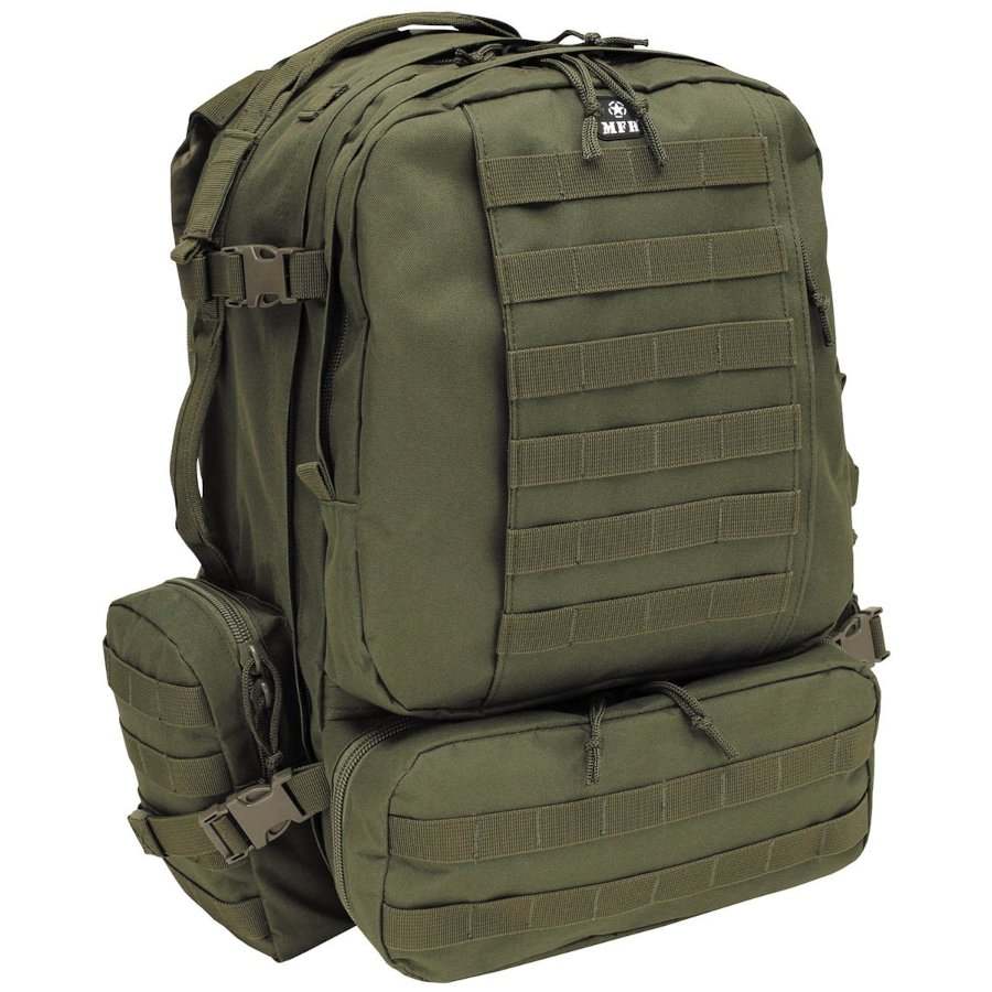 Zaino Tattico Militare italiano by MFH da 65 litri verde OD