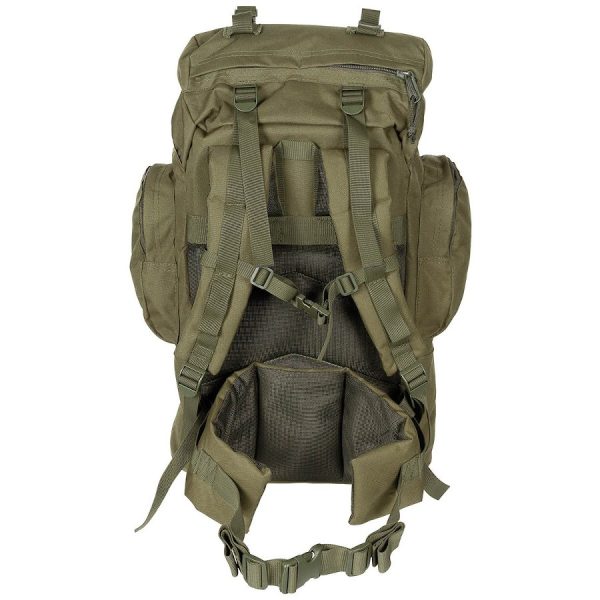 Zaino Militare Alpino MFH da 55 litri di colore verde
