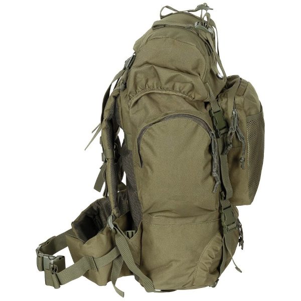Zaino Militare Alpino MFH da 55 litri di colore verde