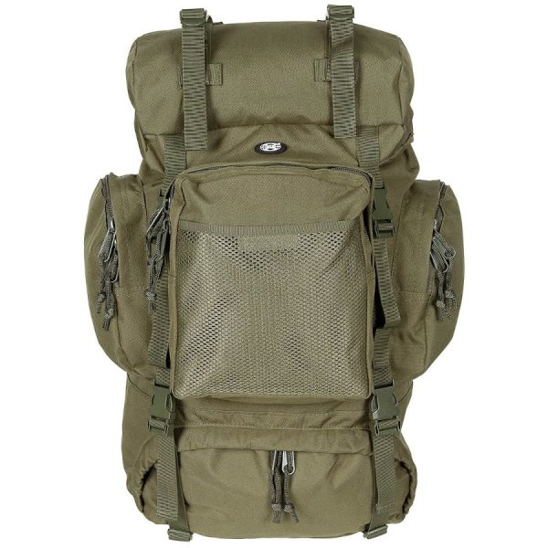 Zaino Militare Alpino MFH da 55 litri di colore verde