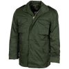 Giacca parka M65 MFH verde con fodera trapuntata staccabile