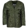 Giacca parka M65 MFH verde con fodera trapuntata staccabile