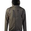 Giacca a vento impermeabile flex-tech dynamic force MIL-TEC di colore verde