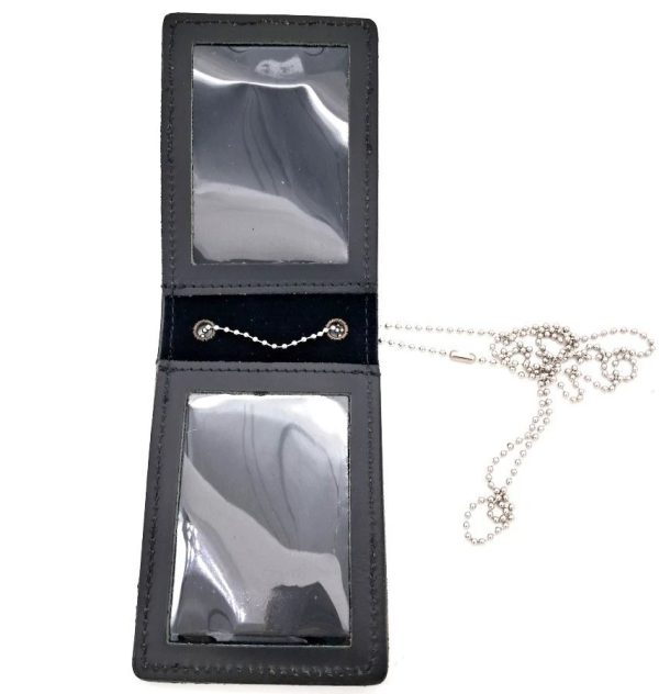 Portaplacca e portatessera verticale in pelle VEGA HOLSTER