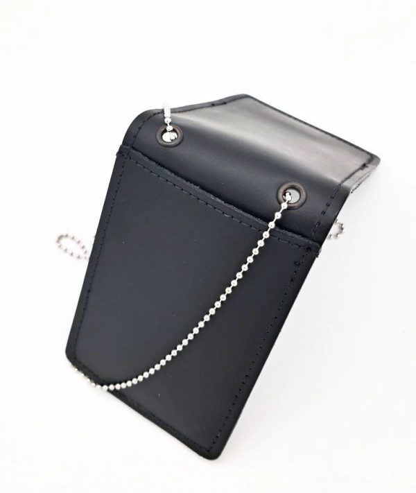 Portaplacca e portatessera verticale in pelle VEGA HOLSTER