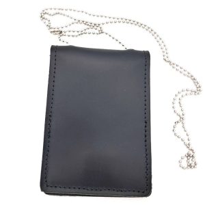 Portaplacca e portatessera verticale in pelle VEGA HOLSTER