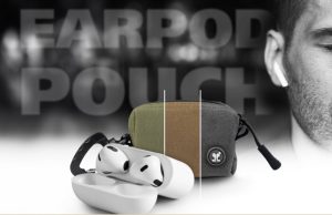 Custodia per auricolari impermebile di colore verde MIL-TEC Custodia per auricolari impermebile di colore verde MIL-TEC