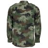 Camicia militare serba mimetica usata Camicia militare serba mimetica usata