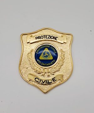 Placca metallica Protezione Civile VEGAHOLSTER