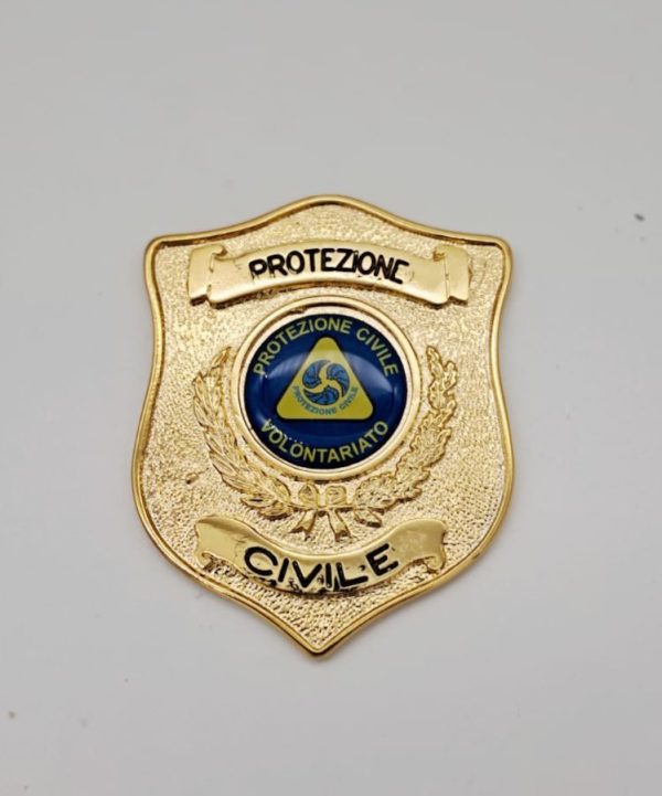 Placca metallica Protezione Civile VEGAHOLSTER