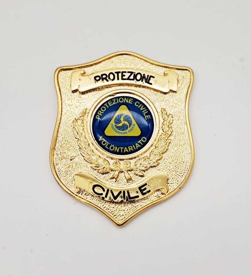 Placca metallica Protezione Civile VEGAHOLSTER