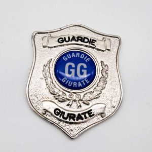 Placca metallica scudetto Guardie Giurate VEGA HOLSTER