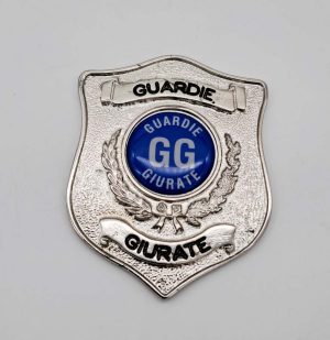 Placca metallica scudetto Guardie Giurate VEGA HOLSTER