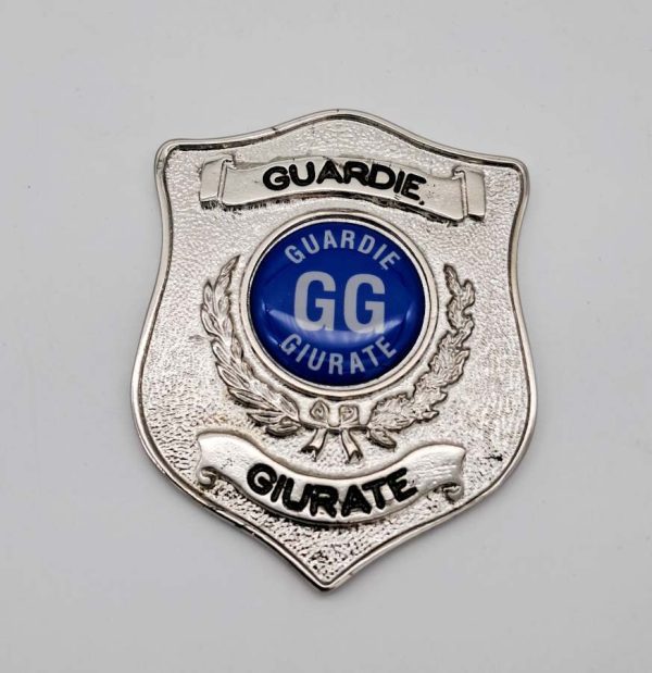 Placca metallica scudetto Guardie Giurate VEGA HOLSTER