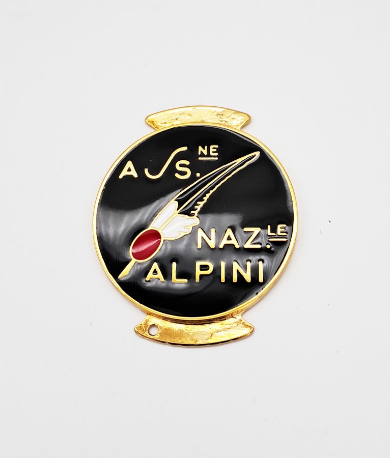 Placca metallica Associazione Nazionale Alpini VEGA HOLSTER