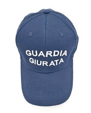 T00250GG Berretto con ricamo GUARDIA GIURATA
