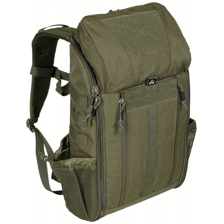 Zaino medico tattico MFH da 30 litri di colore verde