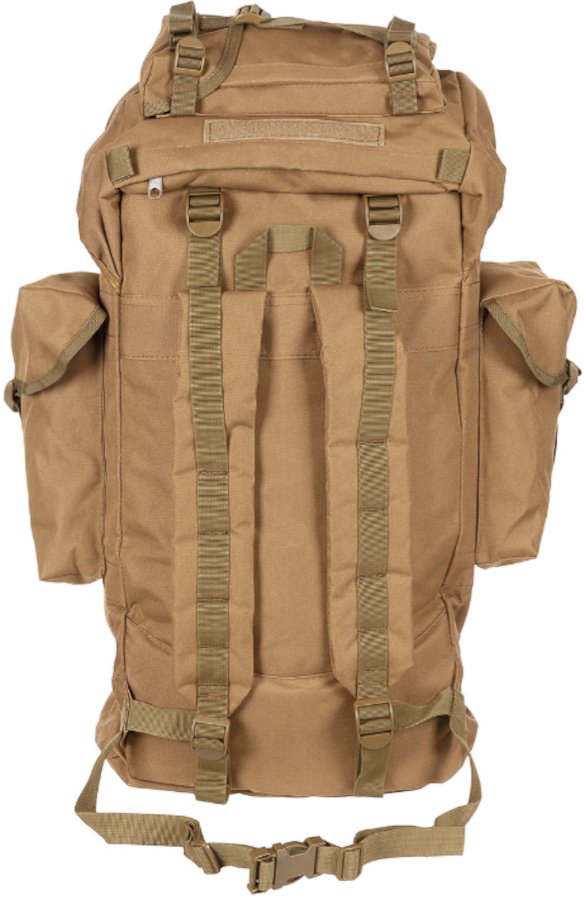 Zaino Militare tipo Combat coyote tan da 65 litri