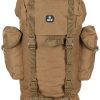 Zaino Militare tipo Combat coyote tan da 65 litri