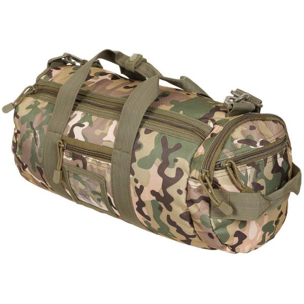 Borsa cilindrica porta attrezzatura MFH di colore multitarn