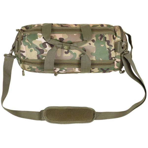 Borsa cilindrica porta attrezzatura MFH di colore multitarn