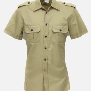 Camicia militare italiana originale estiva maniche corte khaki