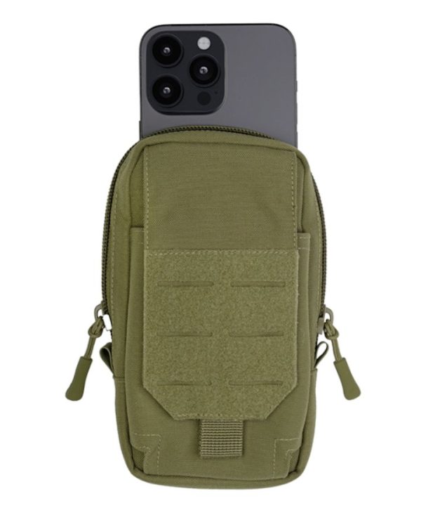 Mini marsupio porta telefono tasca logistica verde Mil-tec Mini marsupio porta telefono tasca logistica verde Mil-tec