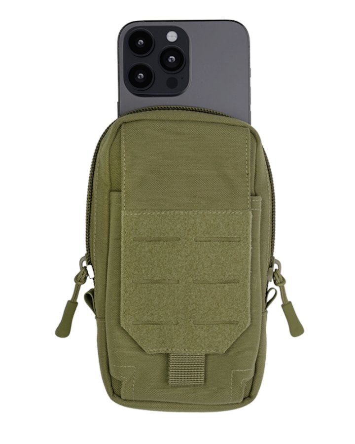 Mini marsupio porta telefono tasca logistica verde Mil-tec