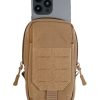 Mini marsupio porta telefono tasca logistica coyote Mil-tec Mini marsupio porta telefono tasca logistica coyote Mil-tec