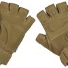 Guanti tattici senza dita Pro by MFH di colore coyote tan