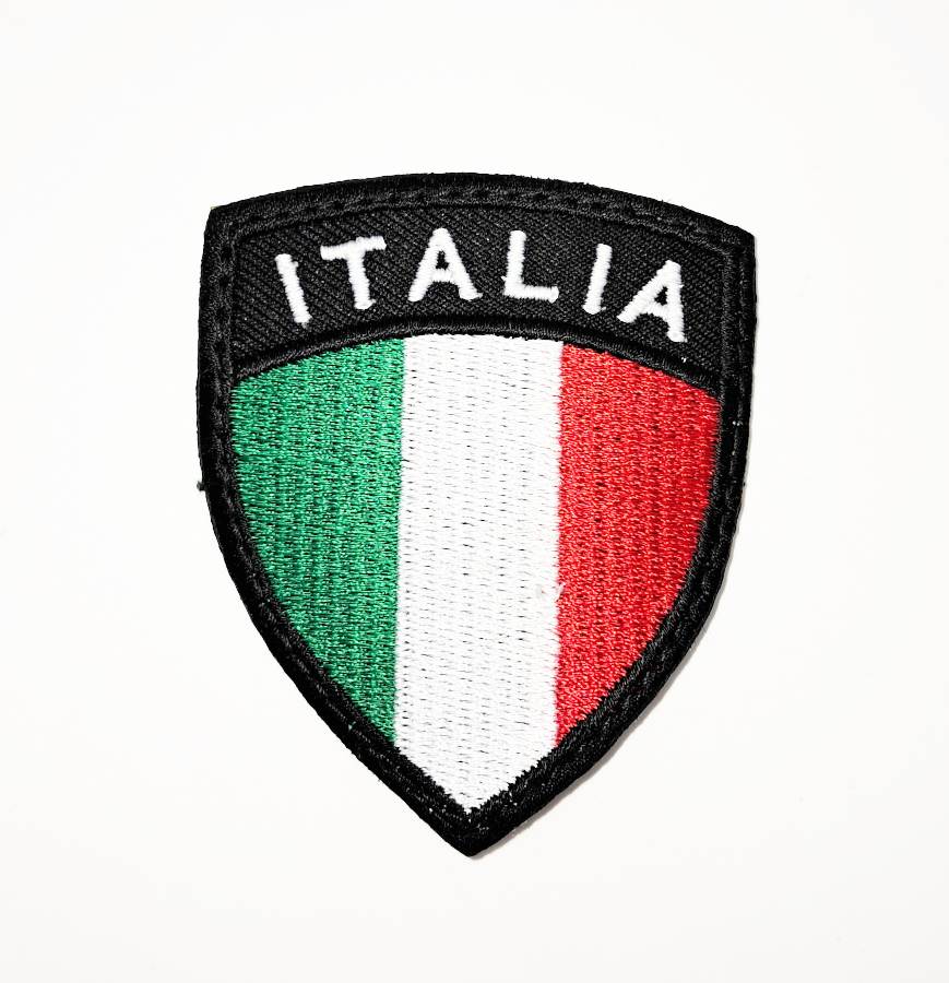 Ricamo scudetto Italia