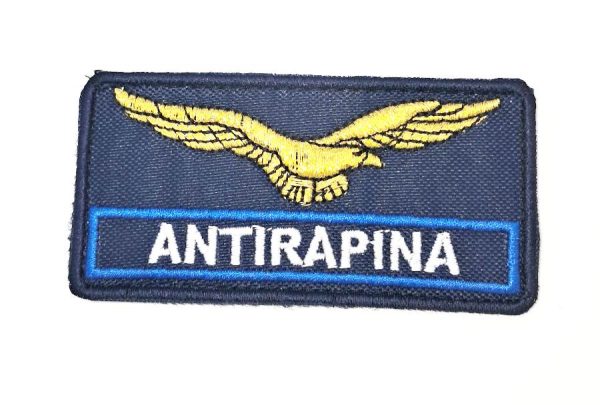 Patch Aquila Sicurezza Sussidiaria DM 154/2009 ANTIRAPINA Patch Aquila Sicurezza Sussidiaria DM 154/2009 ANTIRAPINA