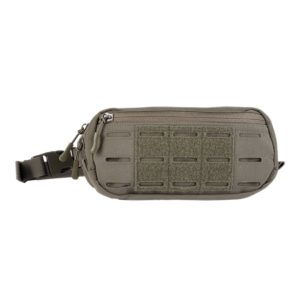 Marsupio MIL-TEC con attacchi mollesystem laser cut di colore verde