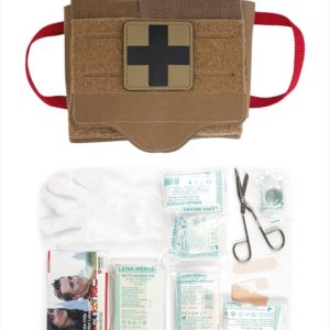 Kit di primo soccorso IFAK coyote scuro 25 pezzi