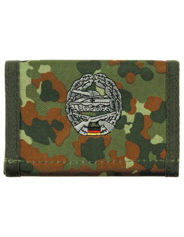 Portafoglio militare Tedesco mimetico con logo Panzergrenadiere