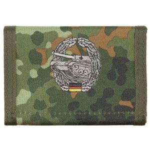 Portafoglio militare Tedesco mimetico con logo Panzer