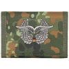 Portafoglio militare Tedesco mimetico con logo Luftwaffe Portafoglio militare Tedesco mimetico con logo Luftwaffe