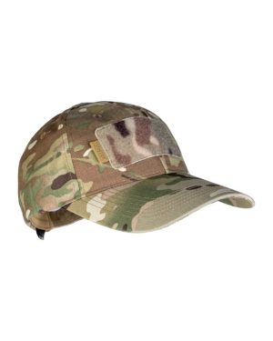 Berretto baseball tattico MIL-TEC mimetico Multicam® originale con 3 portapatch